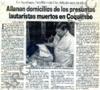 Allanan domicilios de los presuntos lautaristas muertos en Coquimbo