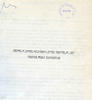 Informe de Avance de actividades primer semestre de 1987